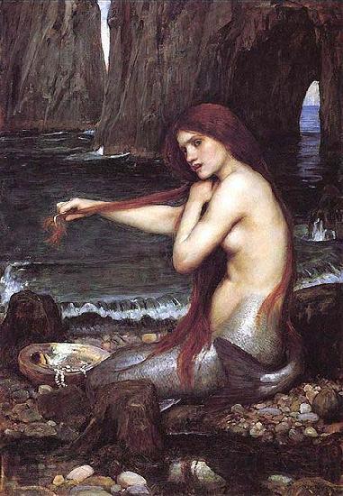 John William Waterhouse The Mermaid Spain oil painting art